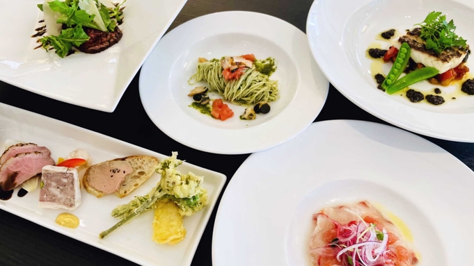 「てしごとの、そばで。」島根の美食イタリアンを堪能■イタリアンディナー＆和朝食プラン■（2食付）